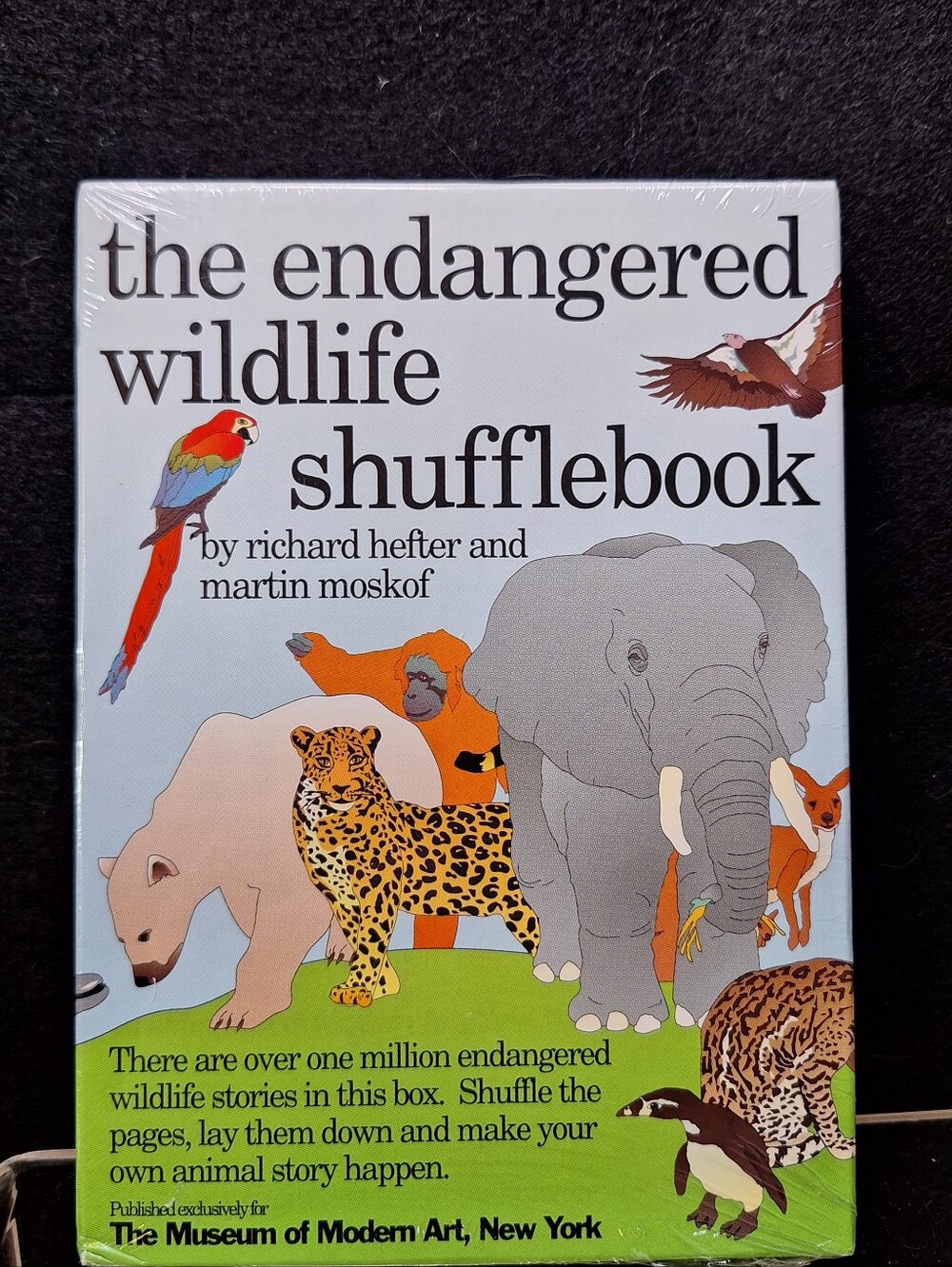 The Endangered Wildlife Shufflebook Richard Hefter 1991 Museum of Modern Art